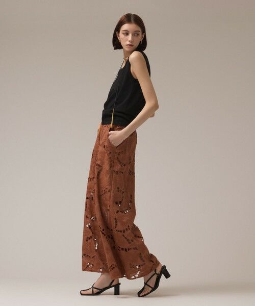 GRACE CONTINENTAL / グレースコンチネンタル その他パンツ | カットワークバギーパンツ | 詳細13