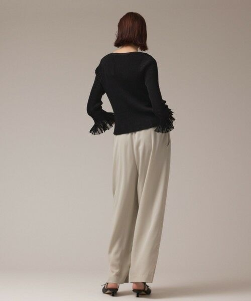 GRACE CONTINENTAL / グレースコンチネンタル その他パンツ | サテンワイドパンツ | 詳細3