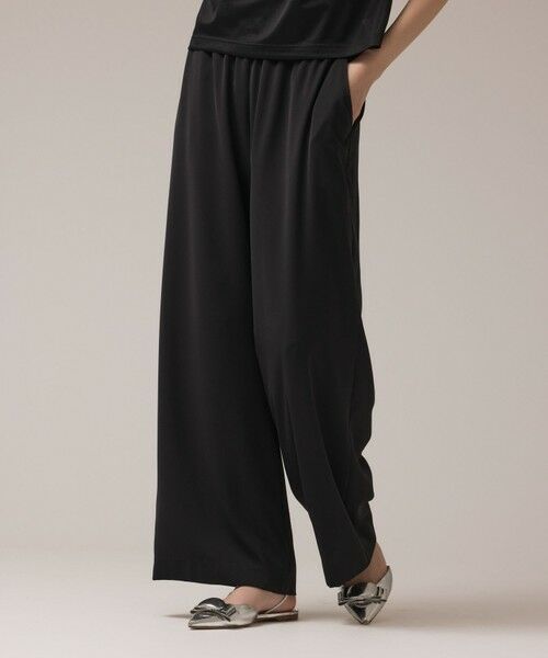 GRACE CONTINENTAL / グレースコンチネンタル その他パンツ | サテンワイドパンツ | 詳細14