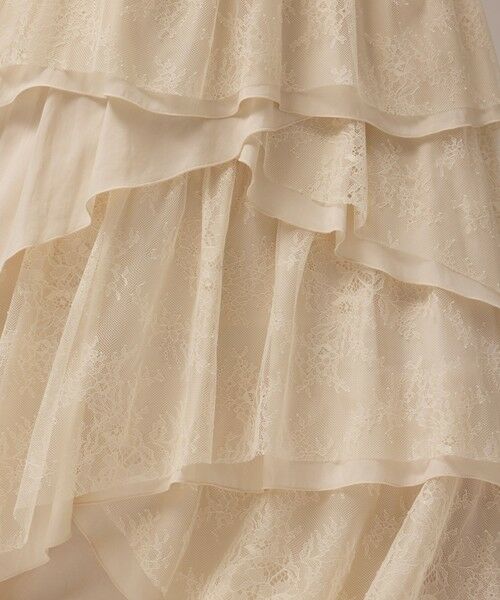 GRACE CONTINENTAL / グレースコンチネンタル ロング・マキシ丈スカート | レースコンビティアードスカート | 詳細6