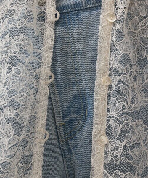 GRACE CONTINENTAL / グレースコンチネンタル ロング・マキシ丈ワンピース | フリルカラーレースワンピース | 詳細10