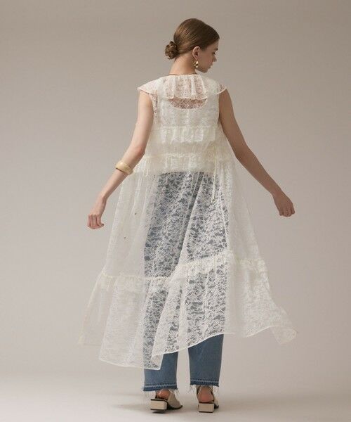 GRACE CONTINENTAL / グレースコンチネンタル ロング・マキシ丈ワンピース | フリルカラーレースワンピース | 詳細3