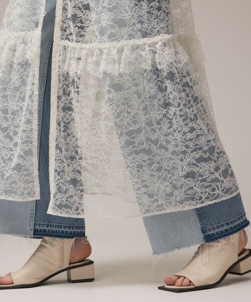 GRACE CONTINENTAL / グレースコンチネンタル ロング・マキシ丈ワンピース | フリルカラーレースワンピース | 詳細9