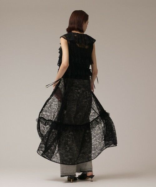 GRACE CONTINENTAL / グレースコンチネンタル ロング・マキシ丈ワンピース | フリルカラーレースワンピース | 詳細29