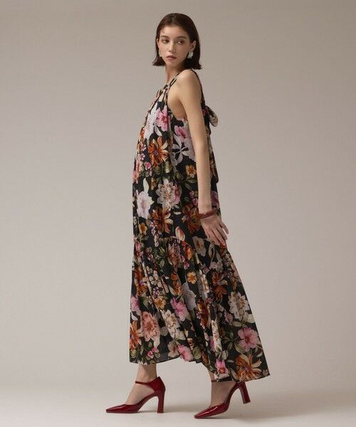 GRACE CONTINENTAL / グレースコンチネンタル ロング・マキシ丈ワンピース | フラワープリントキャミドレス | 詳細10