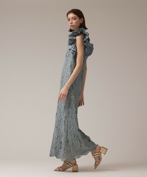 GRACE CONTINENTAL / グレースコンチネンタル ドレス | フリルレースワンピース | 詳細1