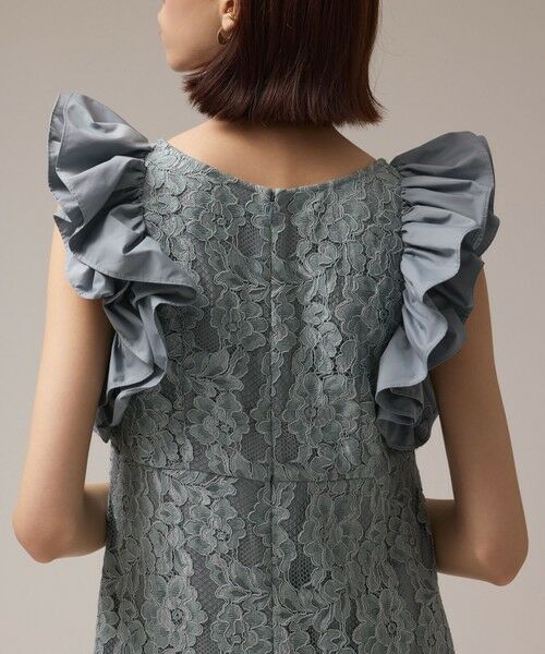GRACE CONTINENTAL / グレースコンチネンタル ドレス | フリルレースワンピース | 詳細10