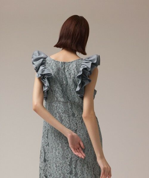 GRACE CONTINENTAL / グレースコンチネンタル ドレス | フリルレースワンピース | 詳細6