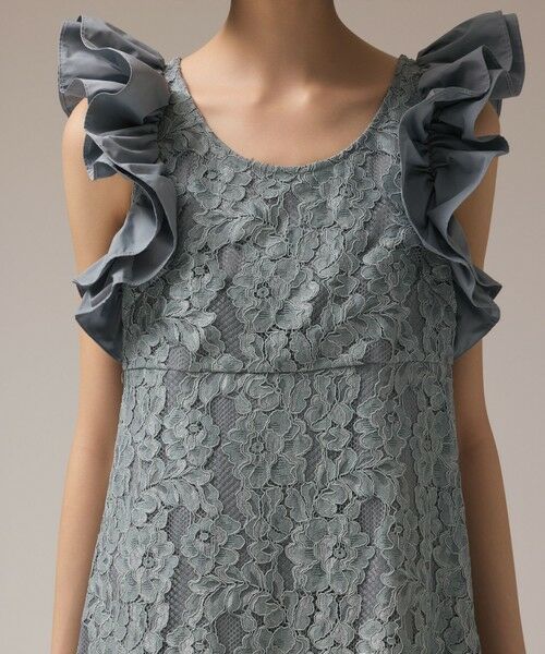 GRACE CONTINENTAL / グレースコンチネンタル ドレス | フリルレースワンピース | 詳細8