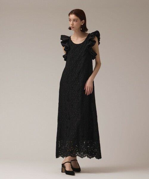 GRACE CONTINENTAL / グレースコンチネンタル ドレス | フリルレースワンピース | 詳細14