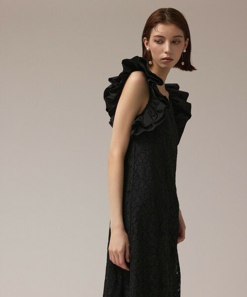 GRACE CONTINENTAL / グレースコンチネンタル ドレス | フリルレースワンピース | 詳細17