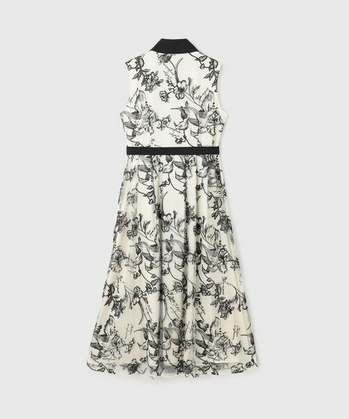 GRACE CONTINENTAL / グレースコンチネンタル ドレス | フラワー刺繍ボウタイドレス | 詳細7