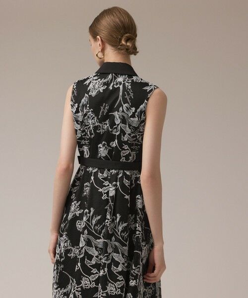 GRACE CONTINENTAL / グレースコンチネンタル ドレス | フラワー刺繍ボウタイドレス | 詳細27