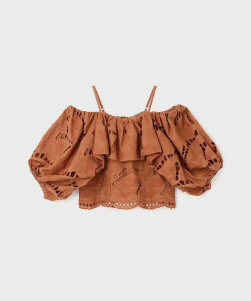 GRACE CONTINENTAL / グレースコンチネンタル その他トップス | カットワークオフショルトップ | 詳細14