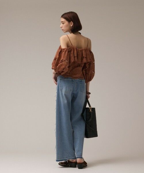GRACE CONTINENTAL / グレースコンチネンタル その他トップス | カットワークオフショルトップ | 詳細8