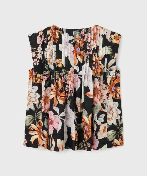 GRACE CONTINENTAL / グレースコンチネンタル シャツ・ブラウス | フラワープリントタックブラウス | 詳細17