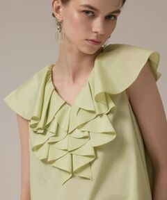 GRACE CONTINENTAL / グレースコンチネンタル その他トップス | フリルカラートップ