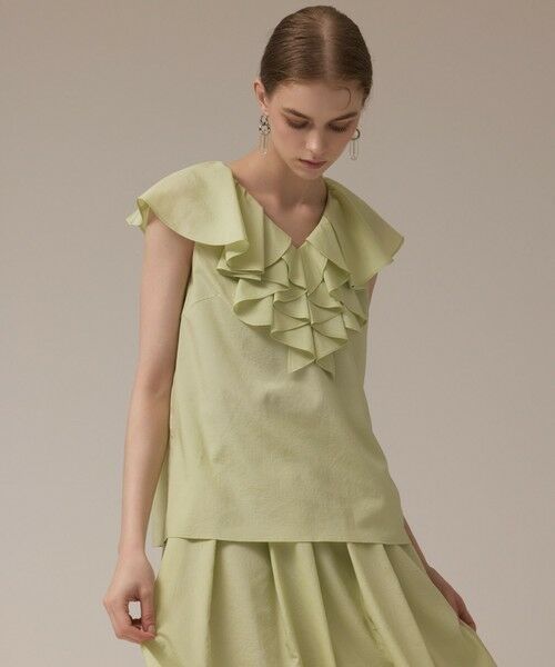 GRACE CONTINENTAL / グレースコンチネンタル その他トップス | フリルカラートップ | 詳細12