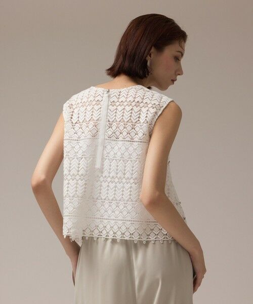 GRACE CONTINENTAL / グレースコンチネンタル その他トップス | キカレースビジュートップ | 詳細1