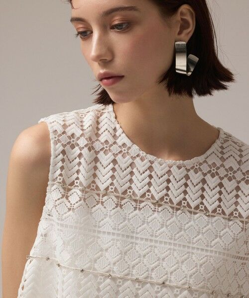 GRACE CONTINENTAL / グレースコンチネンタル その他トップス | キカレースビジュートップ | 詳細3