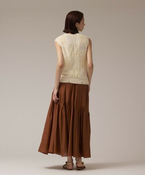 GRACE CONTINENTAL / グレースコンチネンタル その他トップス | パッチワークニットトップ | 詳細6