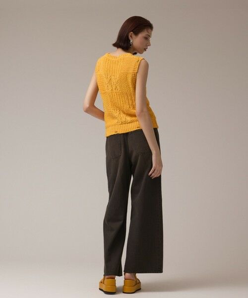 GRACE CONTINENTAL / グレースコンチネンタル その他トップス | パッチワークニットトップ | 詳細12