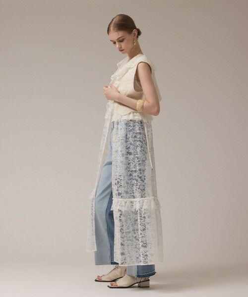 GRACE CONTINENTAL / グレースコンチネンタル ベスト | エンブロイダリージレ | 詳細4