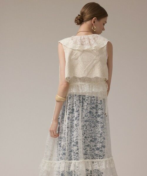 GRACE CONTINENTAL / グレースコンチネンタル ベスト | エンブロイダリージレ | 詳細7