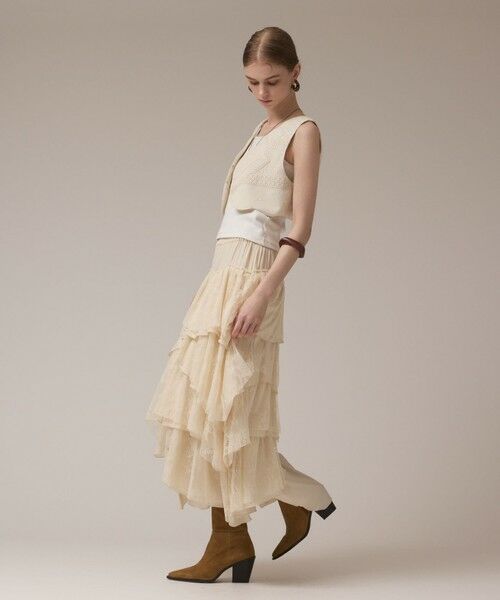 GRACE CONTINENTAL / グレースコンチネンタル ベスト | エンブロイダリージレ | 詳細9