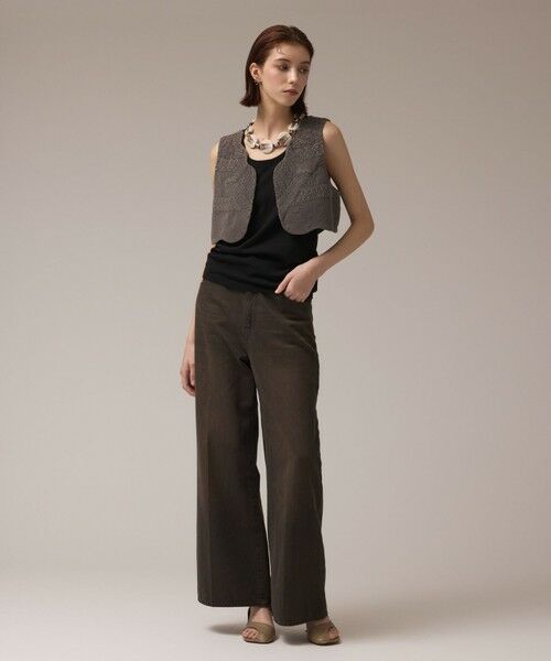 GRACE CONTINENTAL / グレースコンチネンタル ベスト | エンブロイダリージレ | 詳細16