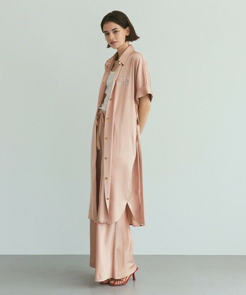 GRACE CONTINENTAL / グレースコンチネンタル その他パンツ | ダブルサテンイージーパンツ | 詳細6