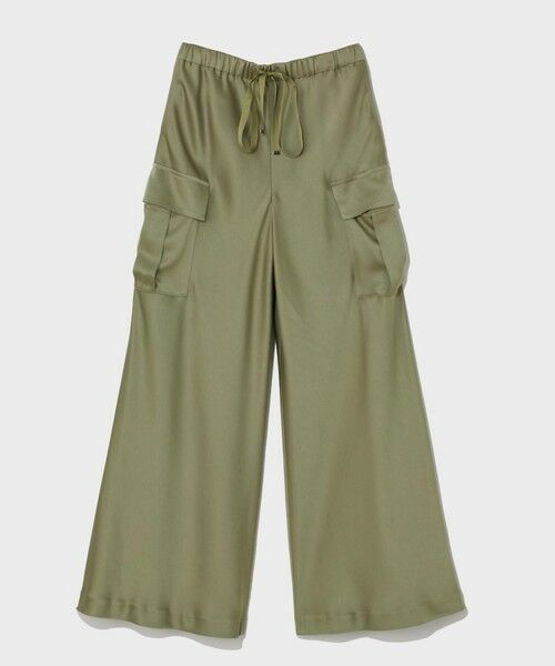 GRACE CONTINENTAL / グレースコンチネンタル その他パンツ | ダブルサテンイージーパンツ | 詳細19