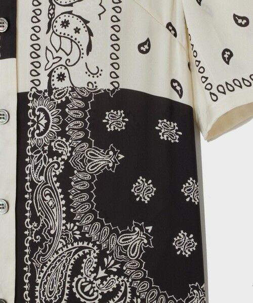 GRACE CONTINENTAL / グレースコンチネンタル ミニ丈・ひざ丈ワンピース | バンダナプリントシャツドレス | 詳細6