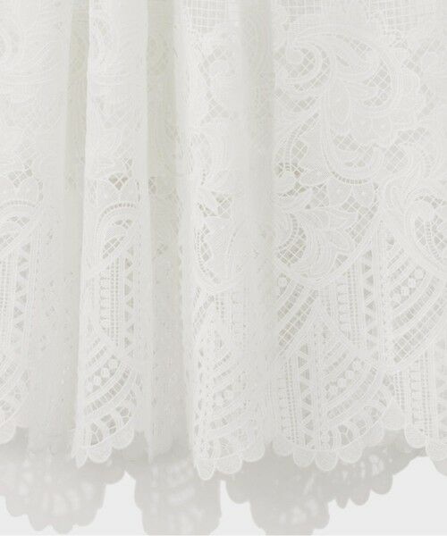 GRACE CONTINENTAL / グレースコンチネンタル ロング・マキシ丈ワンピース | ラッフルレース切替マキシ | 詳細7