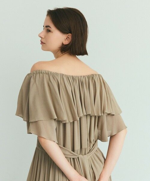 GRACE CONTINENTAL / グレースコンチネンタル ロング・マキシ丈ワンピース | ラッフルレース切替マキシ | 詳細11