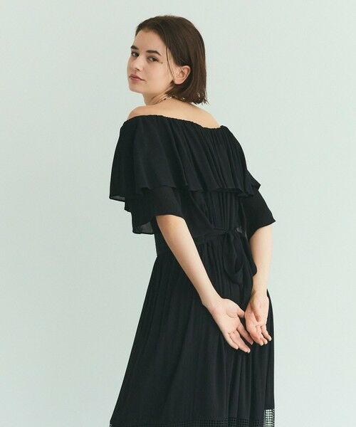 GRACE CONTINENTAL / グレースコンチネンタル ロング・マキシ丈ワンピース | ラッフルレース切替マキシ | 詳細17