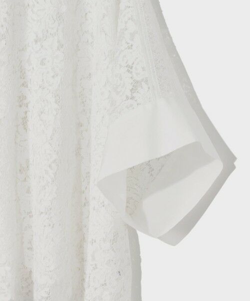GRACE CONTINENTAL / グレースコンチネンタル シャツ・ブラウス | レースポンチョシャツ | 詳細7