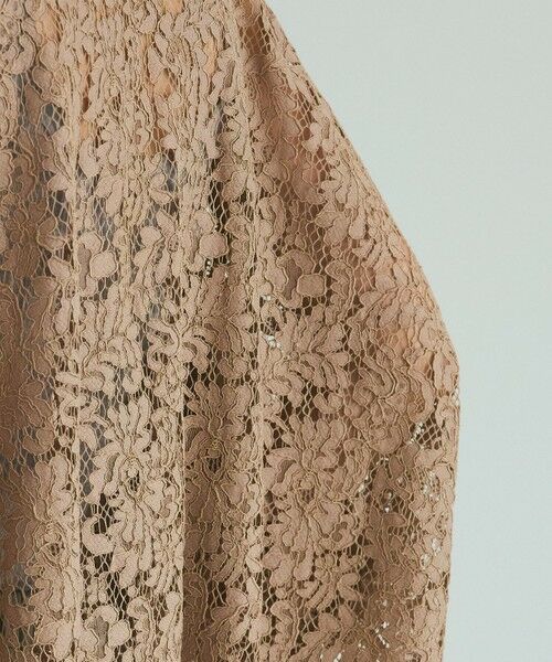 GRACE CONTINENTAL / グレースコンチネンタル シャツ・ブラウス | レースポンチョシャツ | 詳細11