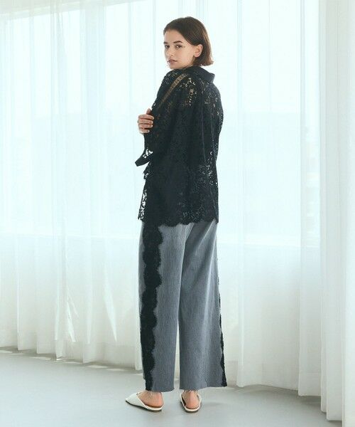 GRACE CONTINENTAL / グレースコンチネンタル シャツ・ブラウス | レースポンチョシャツ | 詳細15