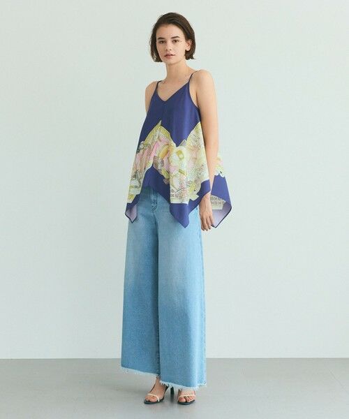 GRACE CONTINENTAL / グレースコンチネンタル その他トップス | ジュエリースカーフキャミ | 詳細1