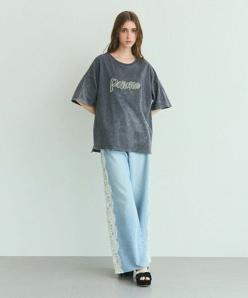 GRACE CONTINENTAL / グレースコンチネンタル カットソー | ピグメントTシャツ | 詳細4