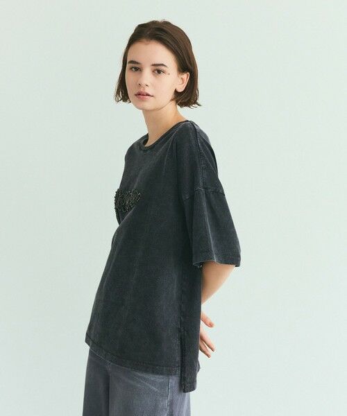 GRACE CONTINENTAL / グレースコンチネンタル カットソー | ピグメントTシャツ | 詳細9