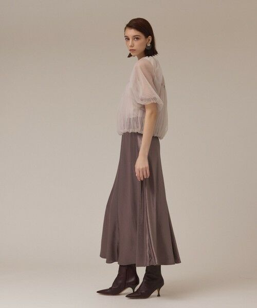 GRACE CONTINENTAL / グレースコンチネンタル ブルゾン | チュールシアーブルゾン | 詳細9