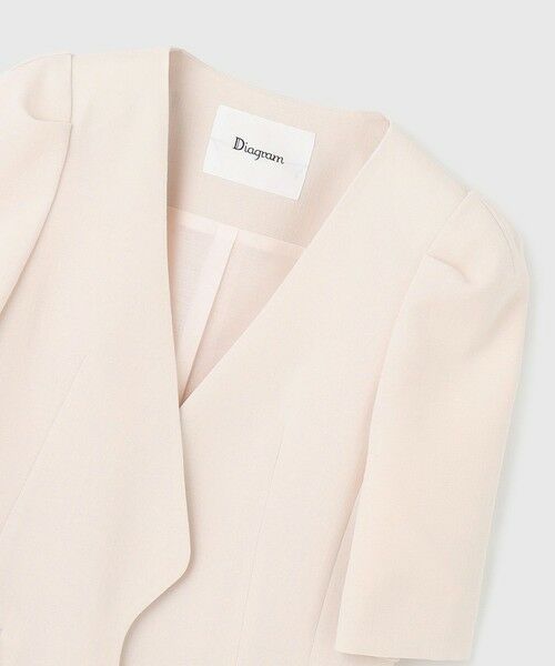 GRACE CONTINENTAL / グレースコンチネンタル ノーカラージャケット | パフスリーブジャケット | 詳細12