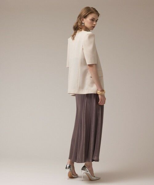 GRACE CONTINENTAL / グレースコンチネンタル ノーカラージャケット | パフスリーブジャケット | 詳細8