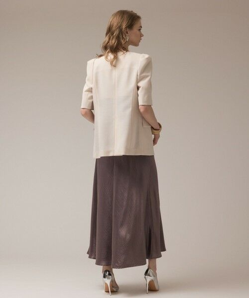 GRACE CONTINENTAL / グレースコンチネンタル ノーカラージャケット | パフスリーブジャケット | 詳細9