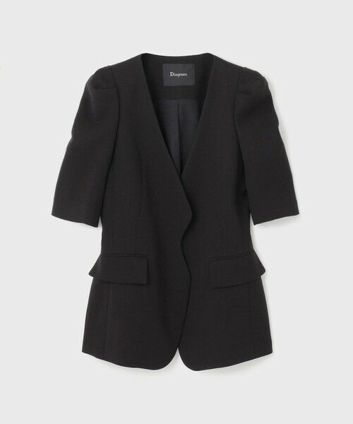 GRACE CONTINENTAL / グレースコンチネンタル ノーカラージャケット | パフスリーブジャケット | 詳細17