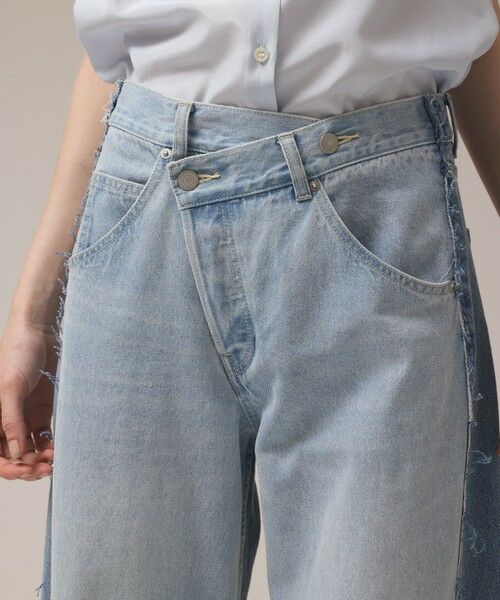 GRACE CONTINENTAL / グレースコンチネンタル デニムパンツ | リメイクストレートデニムパンツ | 詳細6