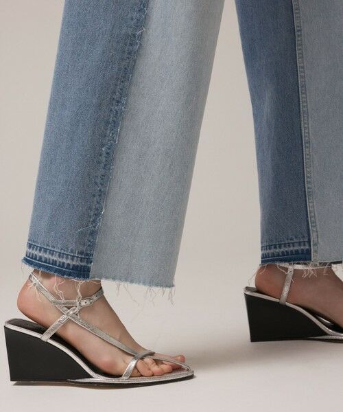 GRACE CONTINENTAL / グレースコンチネンタル デニムパンツ | リメイクストレートデニムパンツ | 詳細7