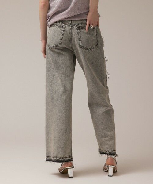 GRACE CONTINENTAL / グレースコンチネンタル デニムパンツ | リメイクストレートデニムパンツ | 詳細16